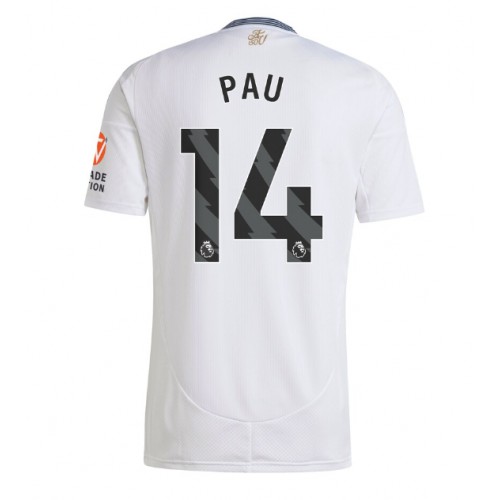 Aston Villa Pau Torres #14 Gostujuci Dres 2024-25 Kratak Rukav